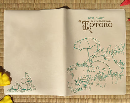 Original Ghibli Book Cover • My Neighbor Totoro Notebook/Schedule book/Diary/Planner/Notepad • Japanese Anime Gift