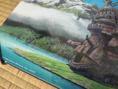 Original Ghibli Wooden Picture/Interior Decor • Howls Moving Castle Wall Hanging/Decoration Art/Film Scene Painting • Studio Ghibli Gift