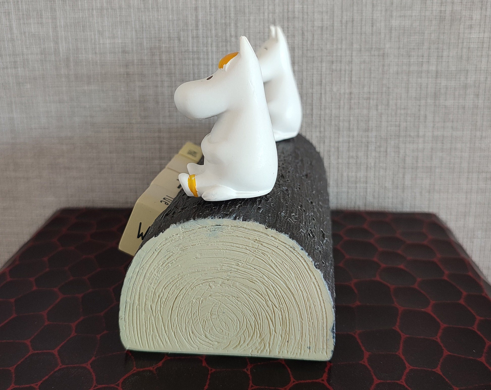 Vintage* Original Moomins Perpetual Dice Calendar • Figure/Figurine/Statue/Replica/Decor/Interior Diorama • Moomintroll, Snork Maiden Gift