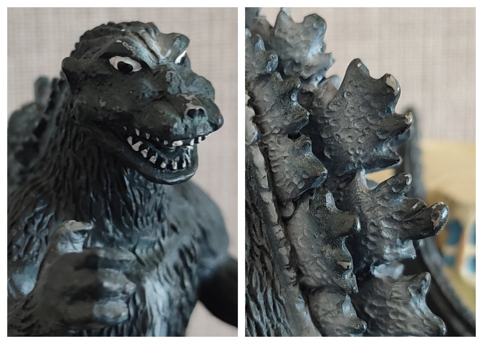 Vintage* Original Godzilla Perpetual Dice Calendar • Figure/Figurine/Statue/Replica/Decor/Interior Diorama • Cult Japanese Film/Movie Gift