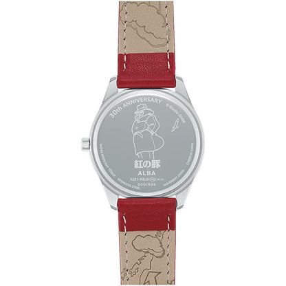 Original Studio Ghibli Porco Rosso Wrist Watch • Crimson Pig Watch/Clock • Japanese Anime Watches Gift • Limited to 900