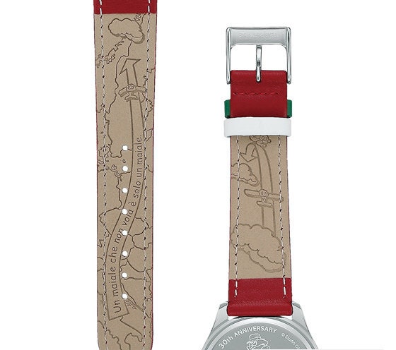 Original Studio Ghibli Porco Rosso Wrist Watch • Crimson Pig Watch/Clock • Japanese Anime Watches Gift • Limited to 900