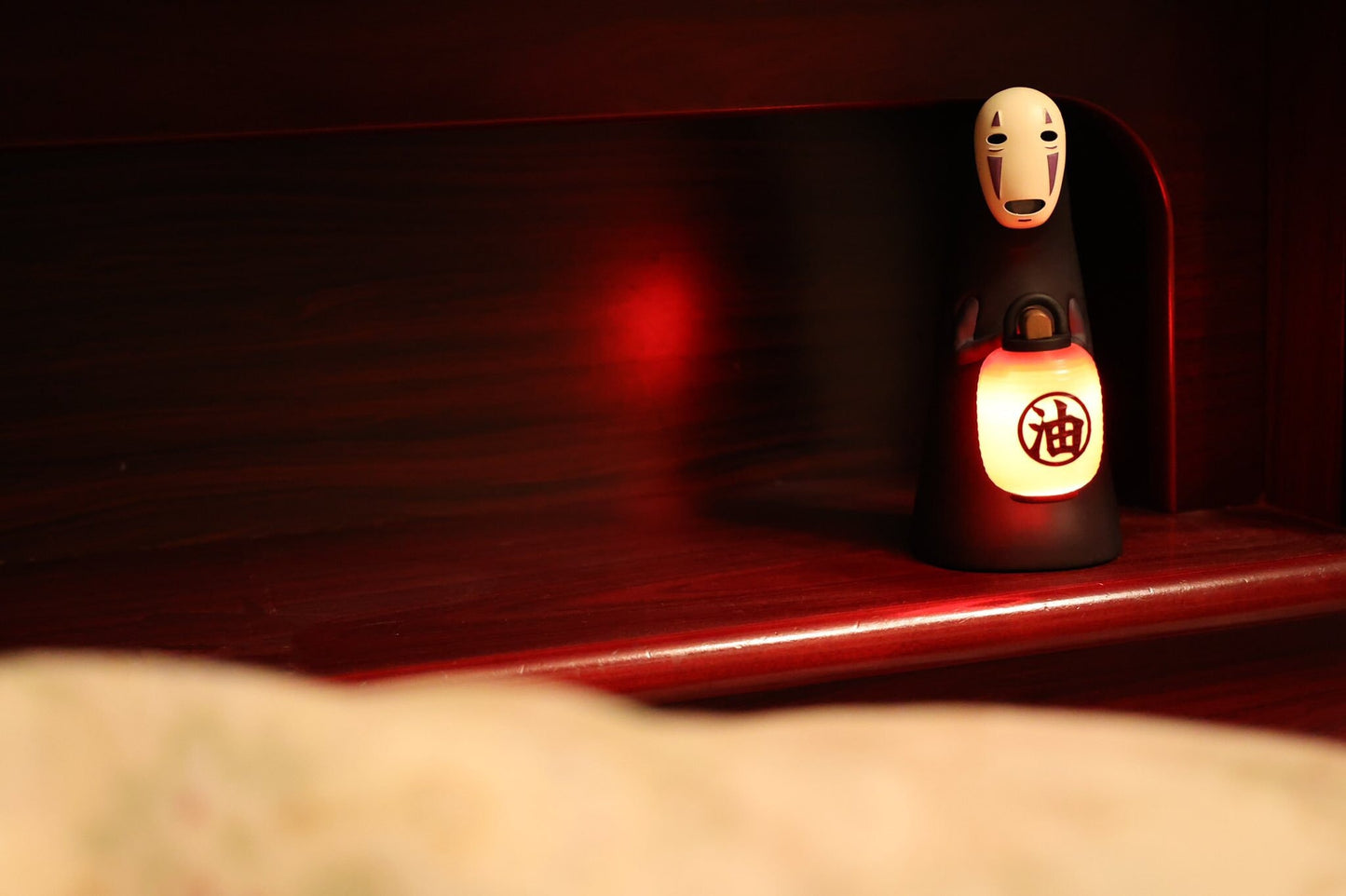 Original Ghibli Figurine/Lantern • Spirited Away Figure/Statuette/Replica/Home Decor/Diorama • Kaonashi No Face Light • Studio Ghibli Gift