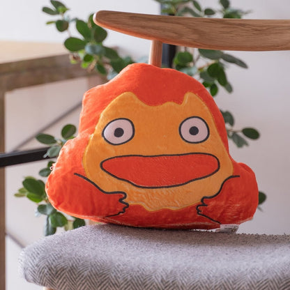 Original Ghibli Calcifer Cushion/Home Decor • Howls Moving Castle Pillow/Plush Toy/Stuffed Animal/Figure/Replica • Studio Ghibli Gift