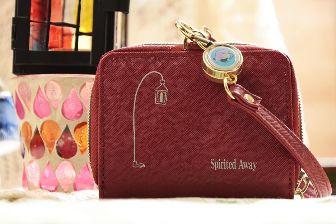Original Ghibli No Face Pouch Clutch Spirited Away Case Cosmetic Bag Wallet Makeup Bag Purse Bo Mouse Kaonashi Anime Ghibli Studio Gift Kamaji Market