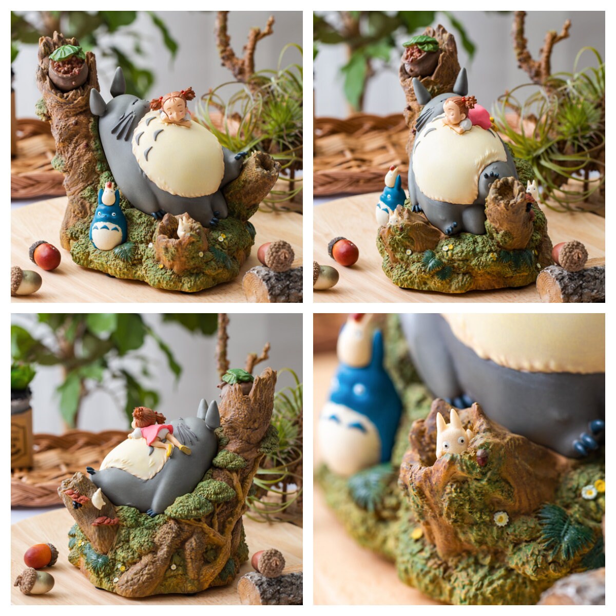 Original Ghibli Totoro Figure/Music Box • My Neighbor Totoro Figurine/Statue/Replica/Home Decor/Interior Diorama • Studio Ghibli Gift