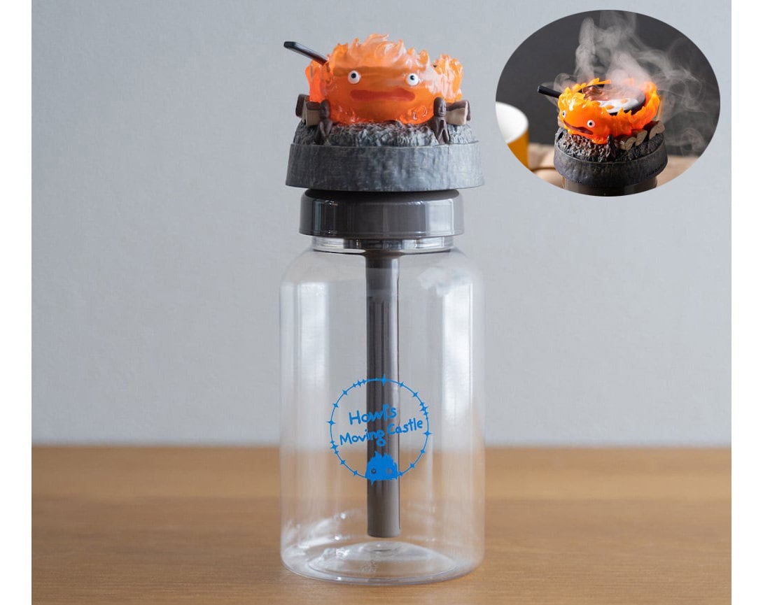 Original Ghibli Calcifer Humidifier • Howls Moving Castle Home Decor/Figure/Mister/Steamer/Figurine/Interior Replica • Studio Ghibli Gift