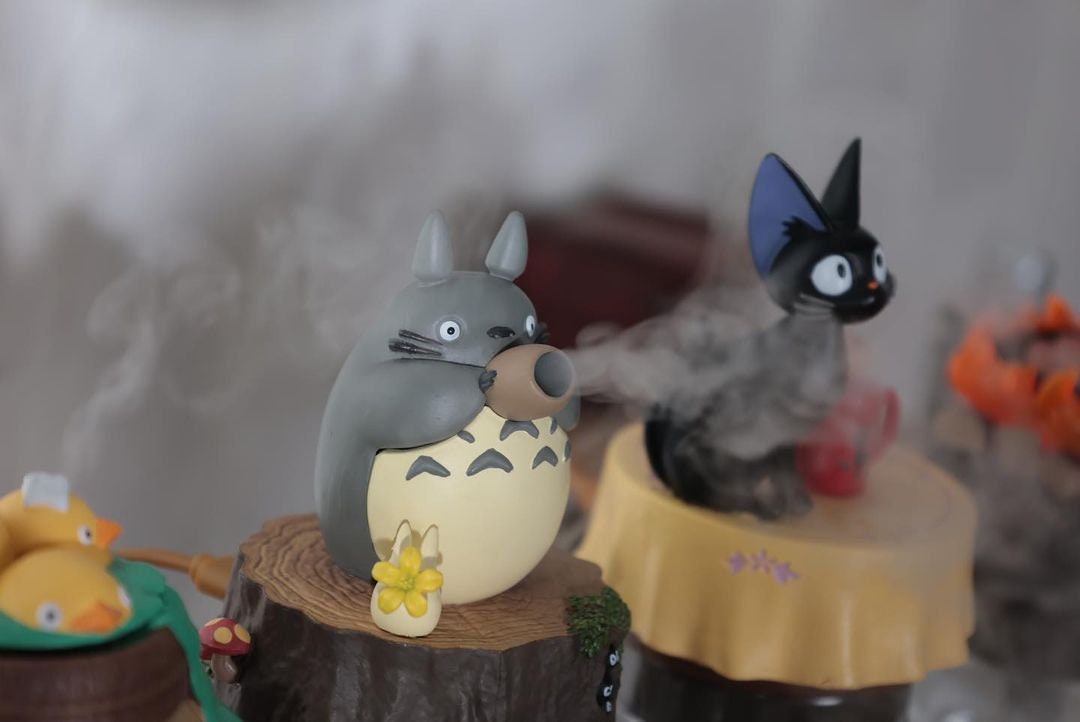 Original Ghibli Totoro Humidifier • My Neighbor Totoro Home Decor/Figure/Mister/Steamer/Figurine/Interior Replica • Studio Ghibli Gift