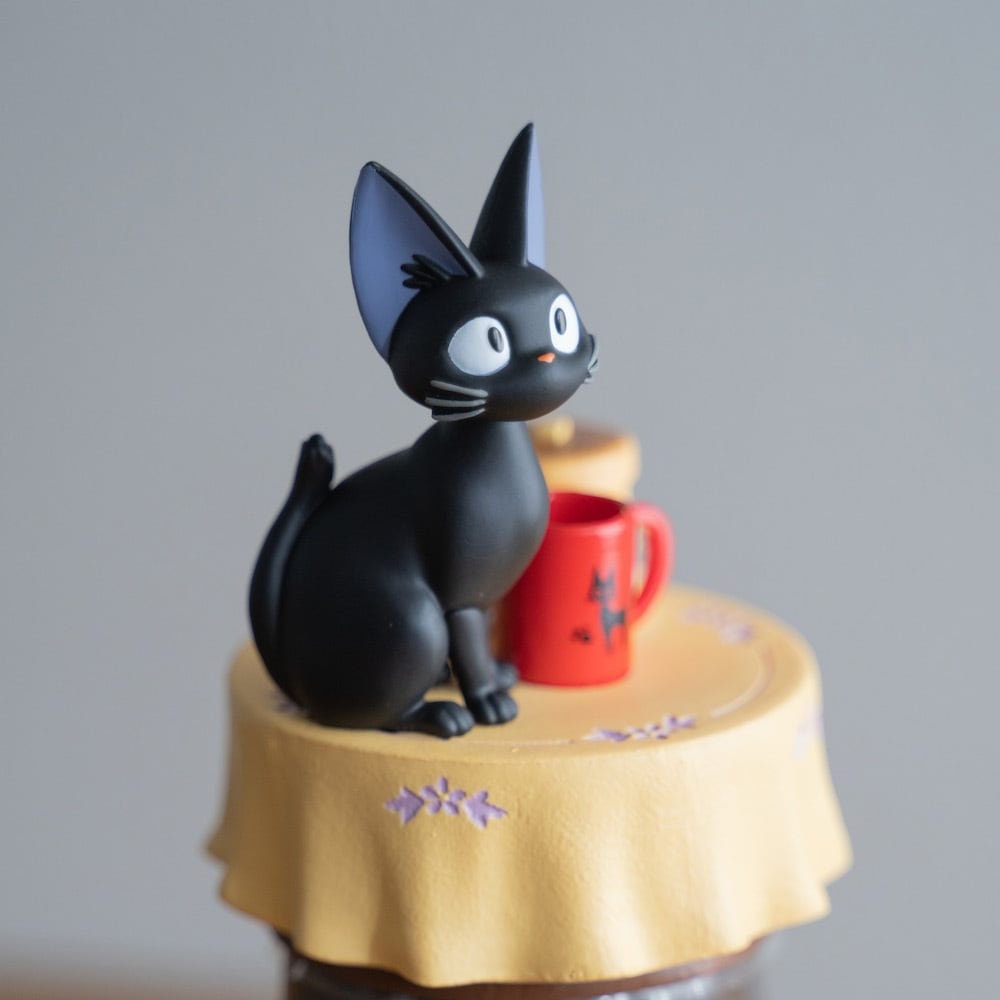 Original Ghibli Jiji Humidifier • Kikis Delivery Service Home Decor/Figure/Mister/Steamer/Figurine/Interior Replica • Studio Ghibli Gift