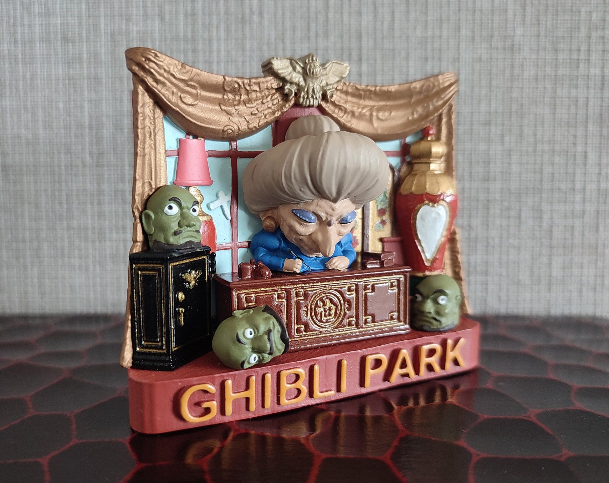 Exclusive* Original Ghibli Figure/Diorama • Spirited Away Figurine/Statue/Replica/Interior Home Decor • Yubaba Kashira Studio Ghibli Gift