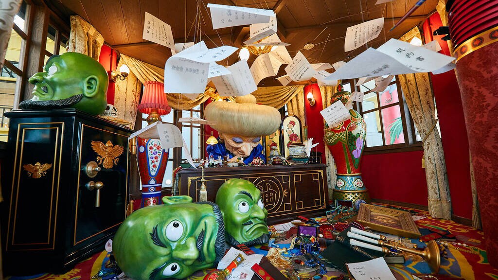 Exclusive* Original Ghibli Figure/Diorama • Spirited Away Figurine/Statue/Replica/Interior Home Decor • Yubaba Kashira Studio Ghibli Gift