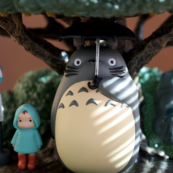 Original Ghibli Totoro Water Garden/Figure • My Neighbor Totoro Figurine/Statue/Replica/Home Decor/Interior Diorama • Studio Ghibli Gift