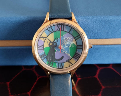 Original Studio Ghibli Jiji Wrist Watch • Kikis Delivery Service Watch/Clock • Japanese Anime Watches • Limited to 700