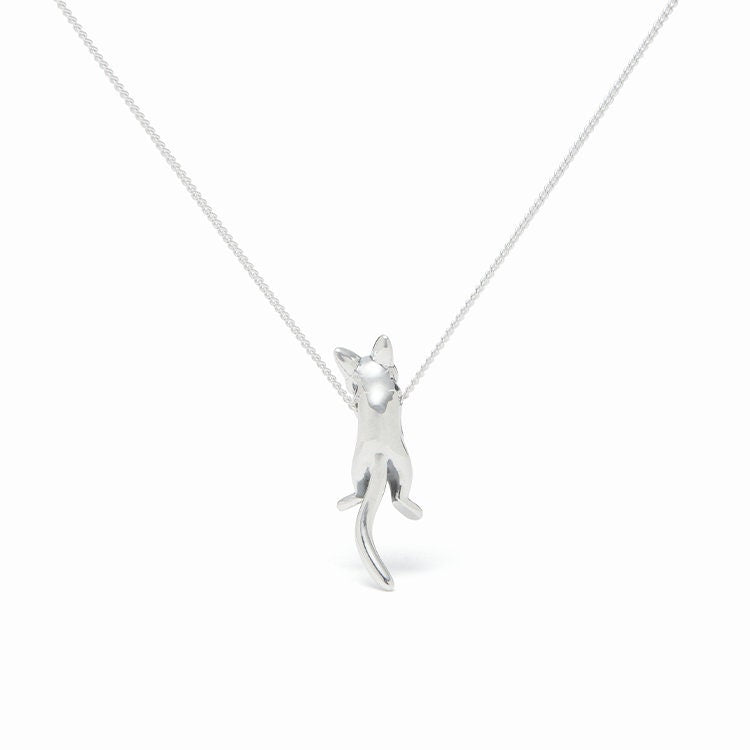 Exclusive* Original Ghibli Silver Necklace • Kikis Delivery Service Pendant with Chain • Japanese Anime Jewelry • Jiji Studio Ghibli Gift