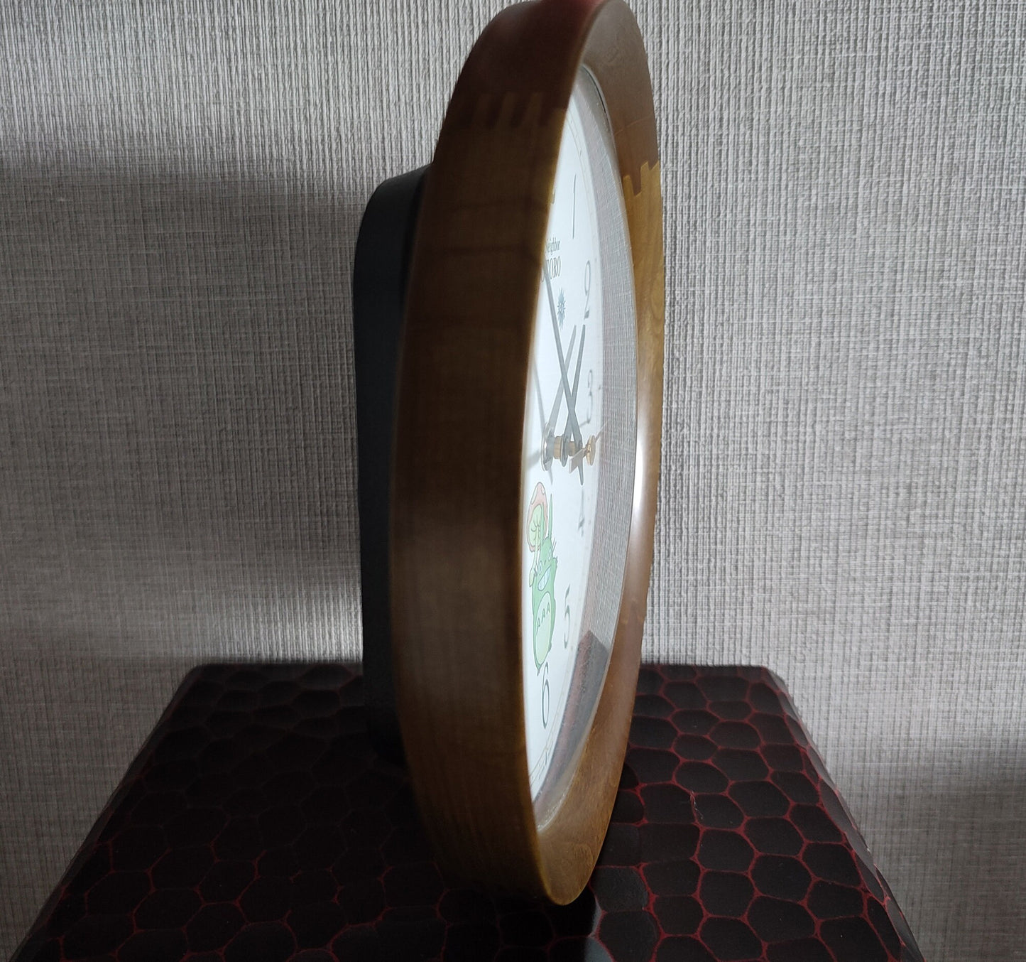 Original Ghibli Wooden Wall Clock • My Neighbor Totoro Wall Hanging / Home Decor Art / Interior Design • Studio Ghibli Gift