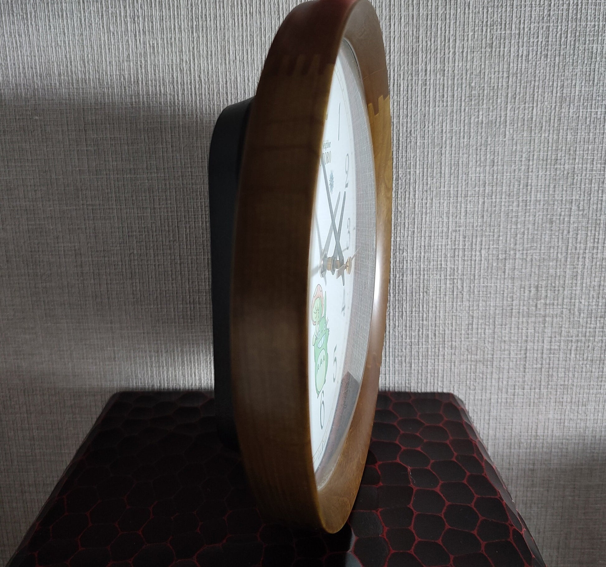 Original Ghibli Wooden Wall Clock • My Neighbor Totoro Wall Hanging / Home Decor Art / Interior Design • Studio Ghibli Gift