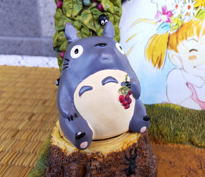 Vintage* Original Ghibli Totoro Photo Frame/Accessory Holder • My Neighbor Totoro Figure/Figurine/Replica/Home Decor/Interior Diorama/Gift