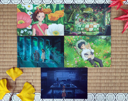 Vintage* Original Ghibli Arrietty Postcard • Arrietty The Borrower Gift Card/Message Card • Japanese Anime Stationery • Studio Ghibli Gift