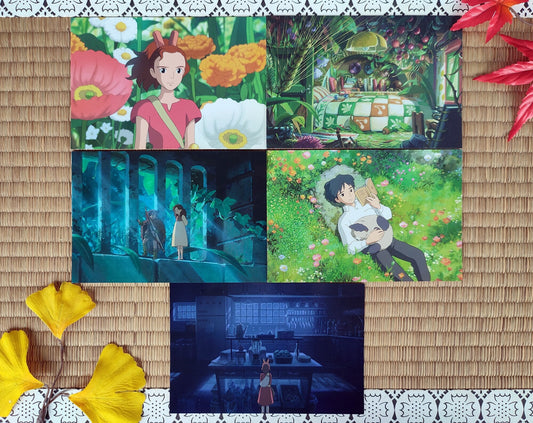 Vintage* Original Ghibli Arrietty Postcard • Arrietty The Borrower Gift Card/Message Card • Japanese Anime Stationery • Studio Ghibli Gift