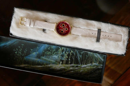 Original Ghibli Mononoke Wrist Watch • Princess Mononoke Watch/Clock • Japanese Anime Watches • Studio Ghibli Gift • Limited to 400