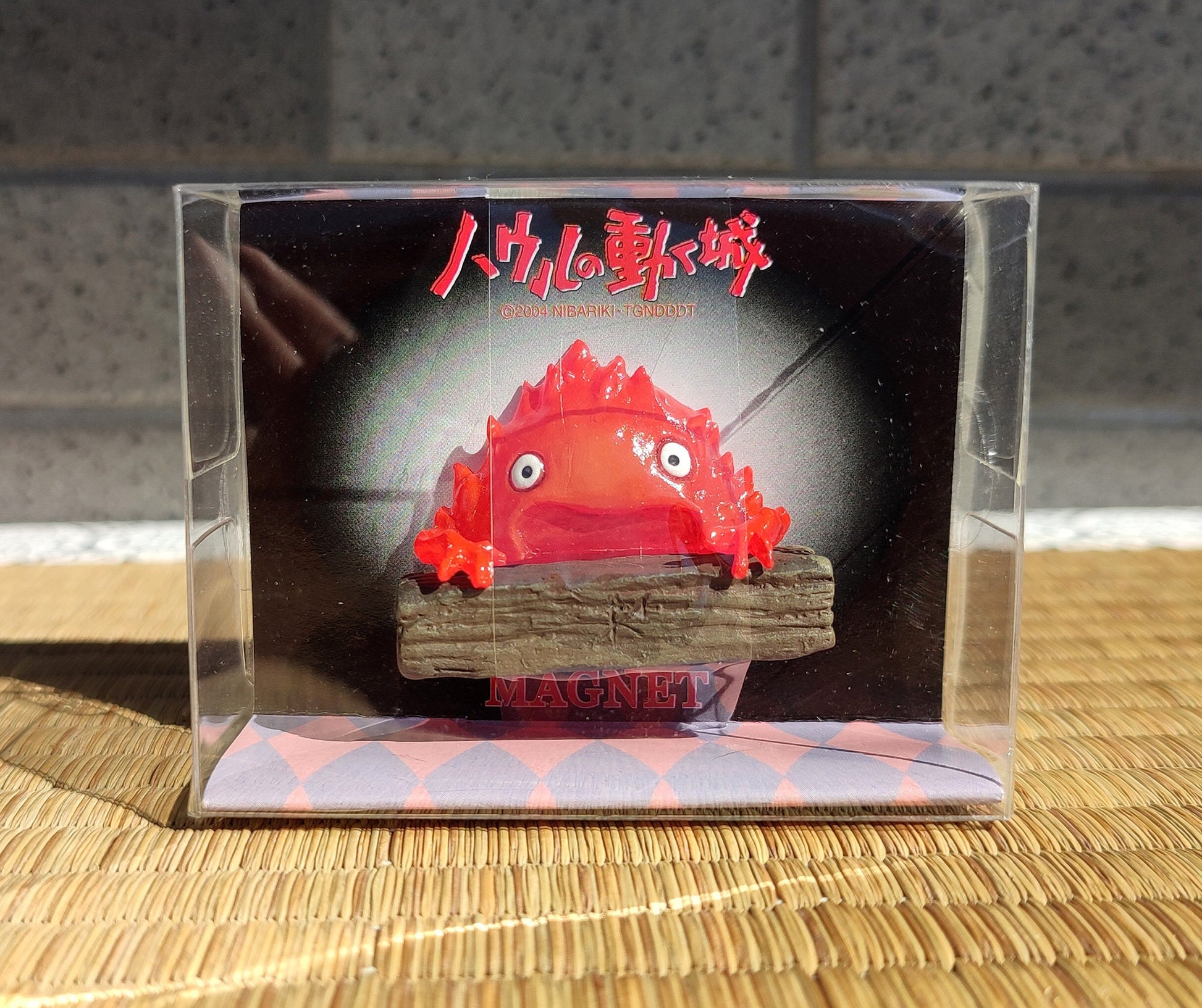 Vintage* Original Ghibli Calcifer Figure/Magnet • Howls Moving Castle Figurine/Replica/Home Decor • Studio Ghibli Gift