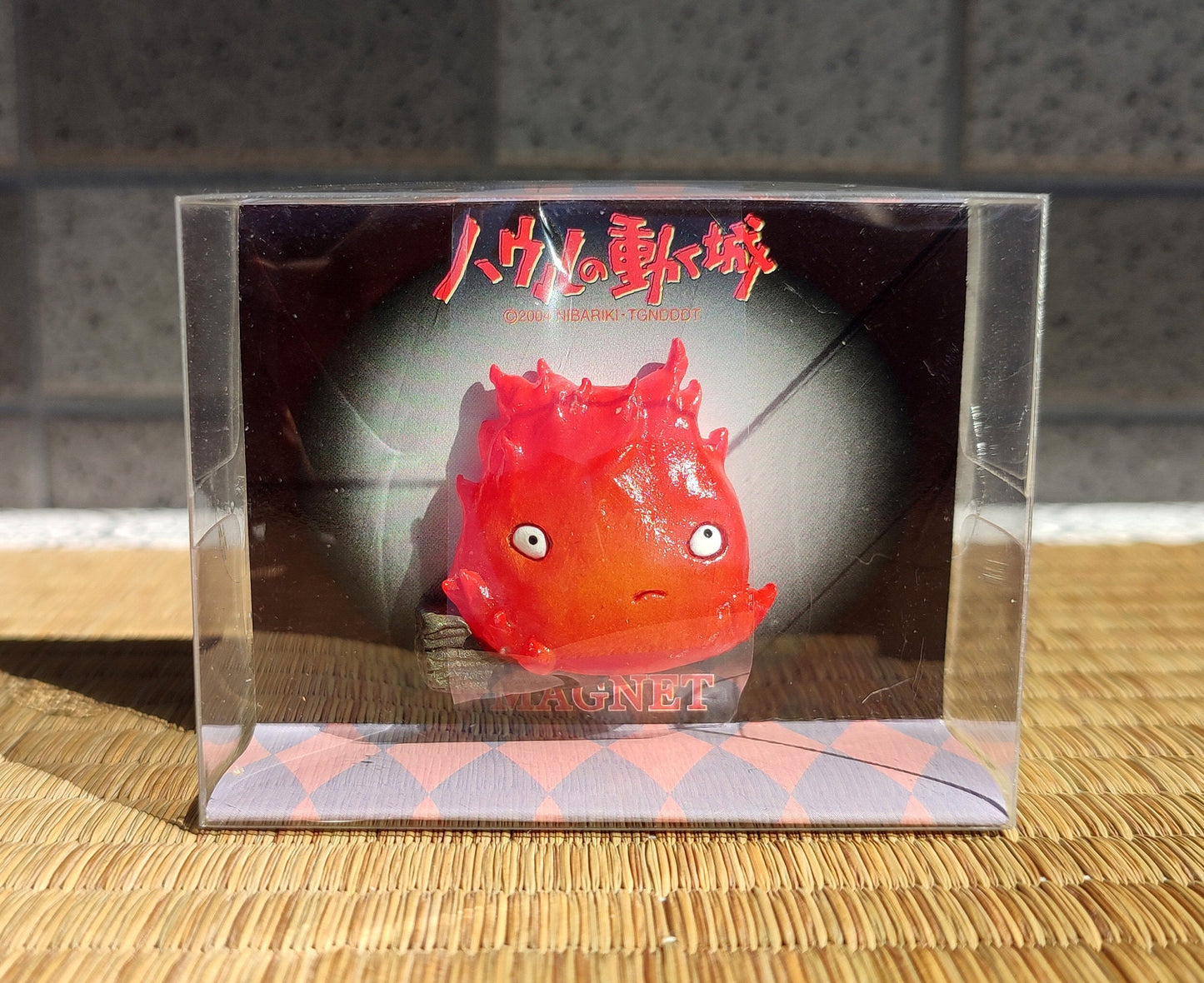 Vintage* Original Ghibli Calcifer Figure/Magnet • Howls Moving Castle Figurine/Replica/Home Decor • Studio Ghibli Gift