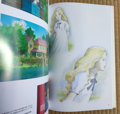 Original Ghibli Marnie Artbook • When Marnie Was There Japanese Painting Art Book • Anime Studio Ghibli Gift