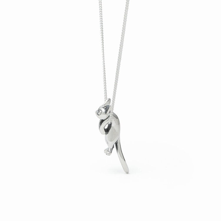 Exclusive* Original Ghibli Silver Necklace • Kikis Delivery Service Pendant with Chain • Japanese Anime Jewelry • Jiji Studio Ghibli Gift