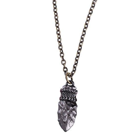 Original Ghibli Princess Mononoke Necklace • San's Crystal Dagger Pendant with Chain • Anime Japanese Jewelry • Studio Ghibli Gift