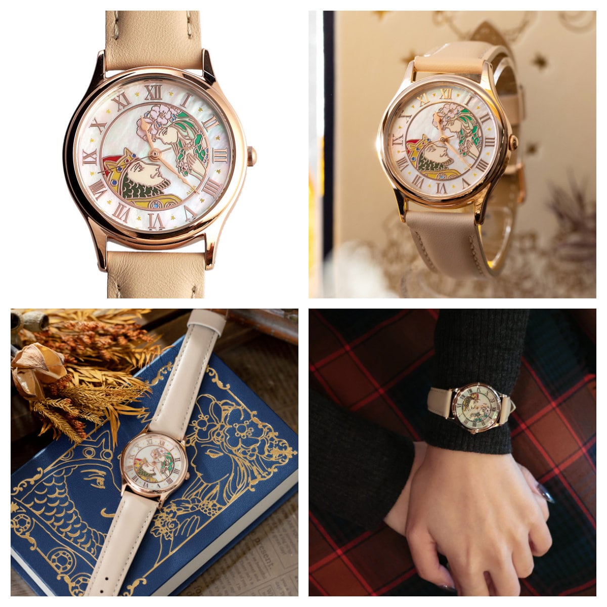 Original Ghibli Whisper of the Heart Watch • Dwarf King & Elf Queen Wrist Watch/Clock • Anime Watches for Girl/Women • Studio Ghibli Gift