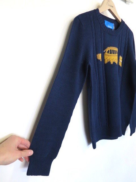 Vintage* Original Ghibli Catbus Sweater One-of-a-kind • My Neighbor Totoro Pullover/Jumper/Spring-Autumn Clothes • Studio Ghibli Gift