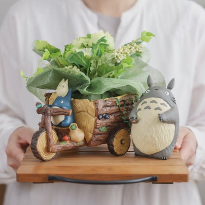 Original Studio Ghibli Planter Cover/Diorama • My Neighbor Totoro Pot/Vase/Holder/Replica/Home Interior Decor • Anime Studio Ghibli Gift