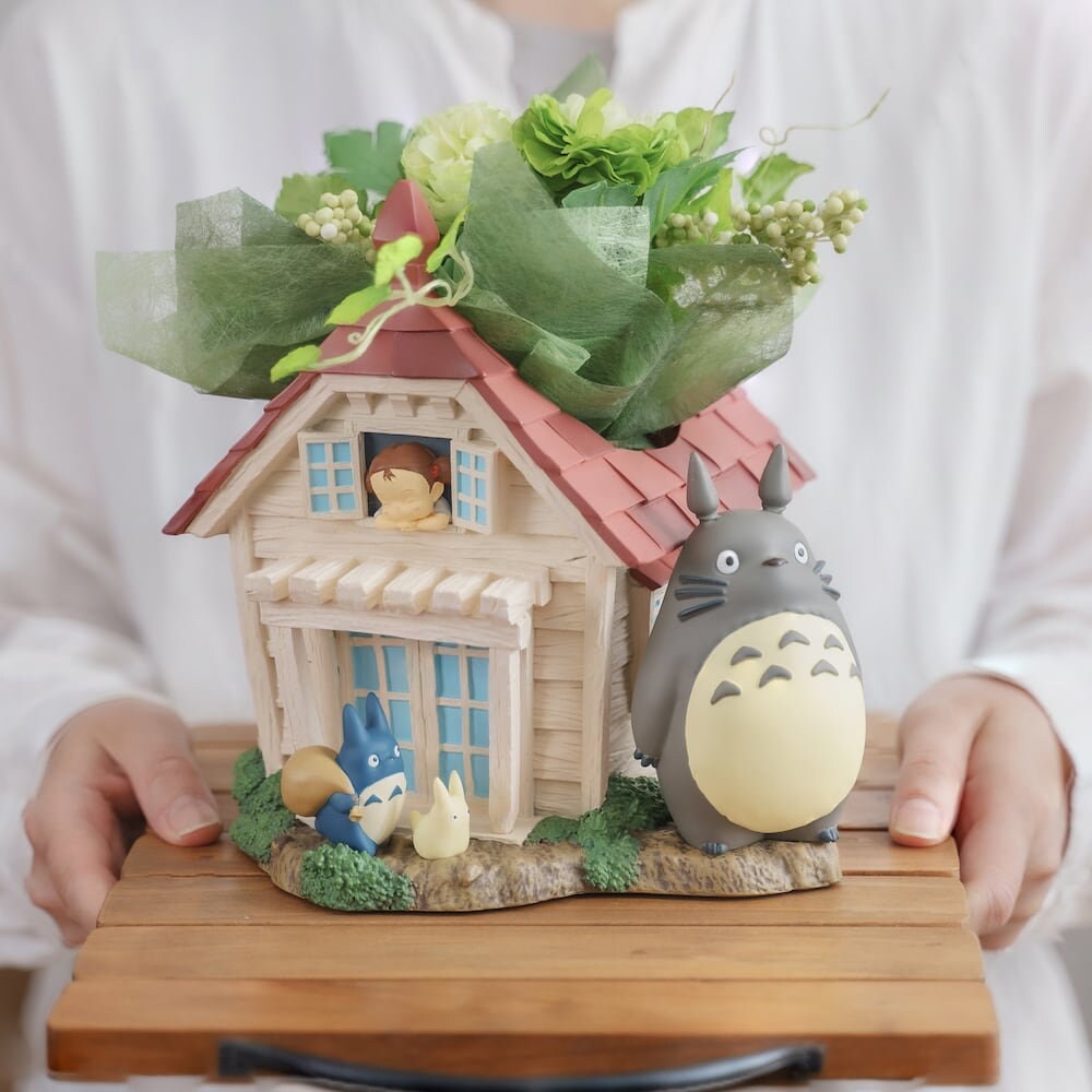 Original Ghibli Totoro Planter Cover/Diorama • My Neighbor Totoro Pot/Vase/Holder/Replica/Home Interior Decor • Anime Studio Ghibli Gift