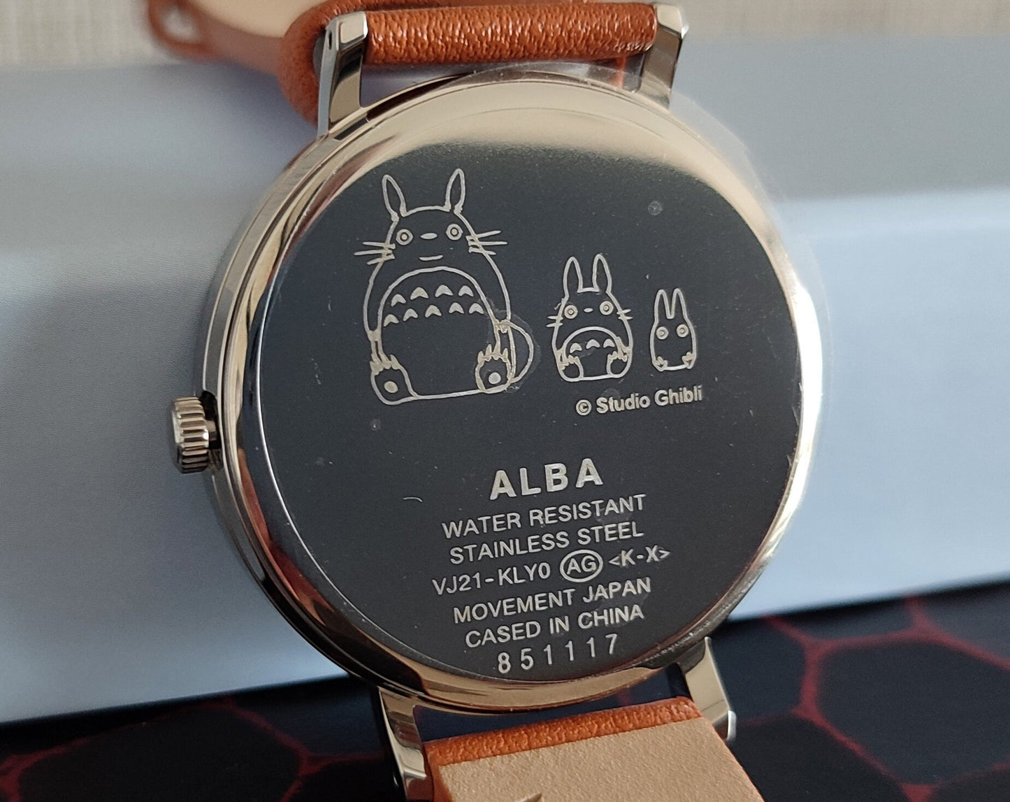 Original Ghibli Totoro Wrist Watch • My Neighbor Totoro Japanese Clock • Anime Watches for Girl/Women • Water Resistant • Studio Ghibli Gift