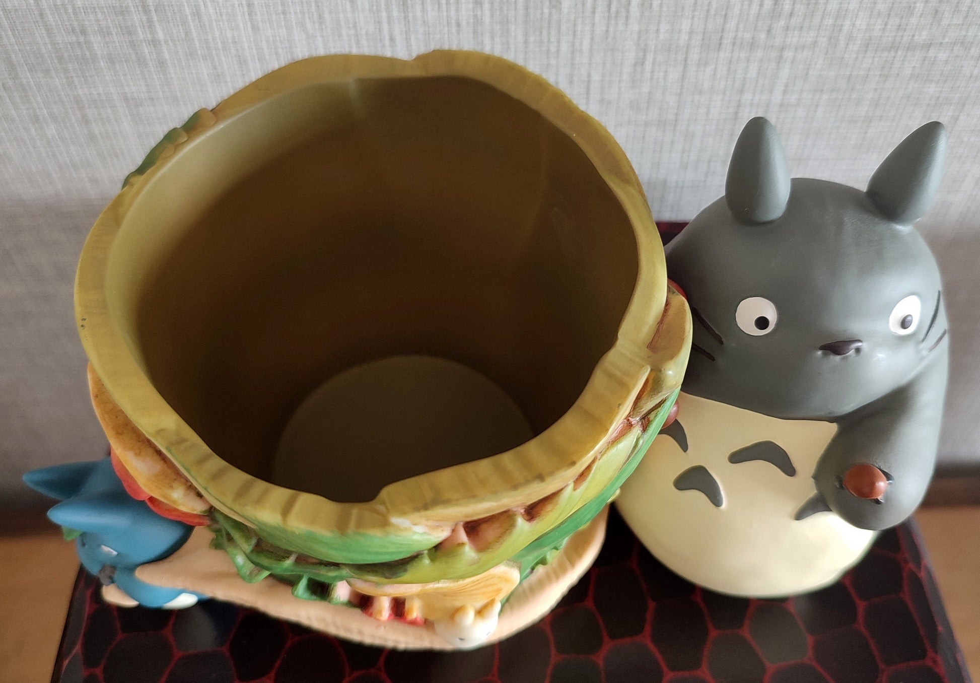 Original Studio Ghibli Totoro Planter Cover/Diorama • My Neighbor Totoro Pot/Vase/Holder/Replica/Home Interior Decor • Studio Ghibli Gift