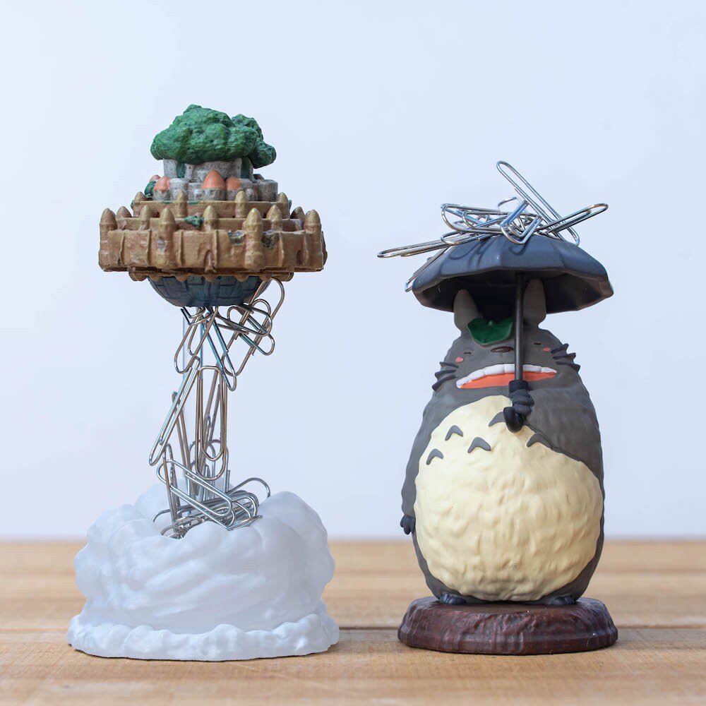 Original Ghibli Totoro Figure/Clip Holder • My Neighbor Totoro Figurine/Statue/Replica/Home Decor/Interior Diorama • Studio Ghibli Gift