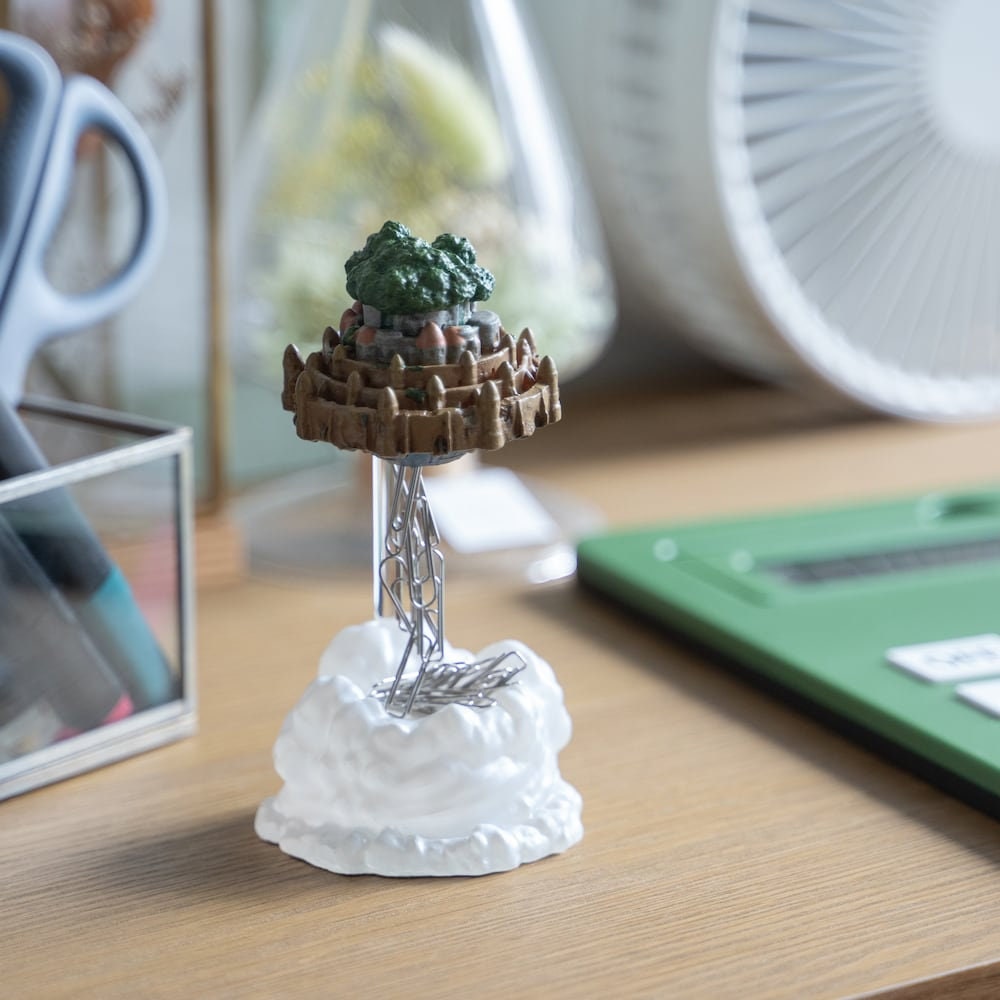 Original Ghibli Laputa Figure/Clip Holder • Castle in the Sky Figurine/Statue/Replica/Home Decor/Interior Diorama • Studio Ghibli Gift