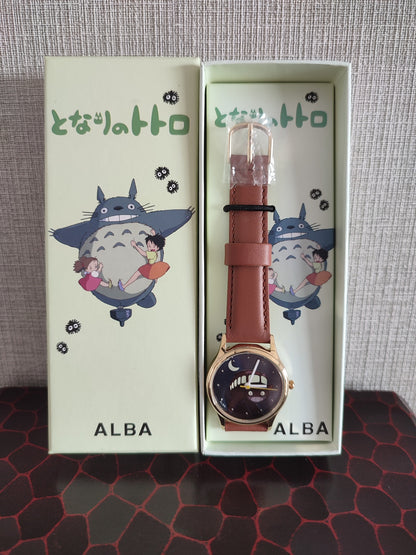 Original Ghibli Catbus Wrist Watch • My Neighbor Totoro Japanese Clock • Anime Watches for Men/Women • Water Resistant • Studio Ghibli Gift