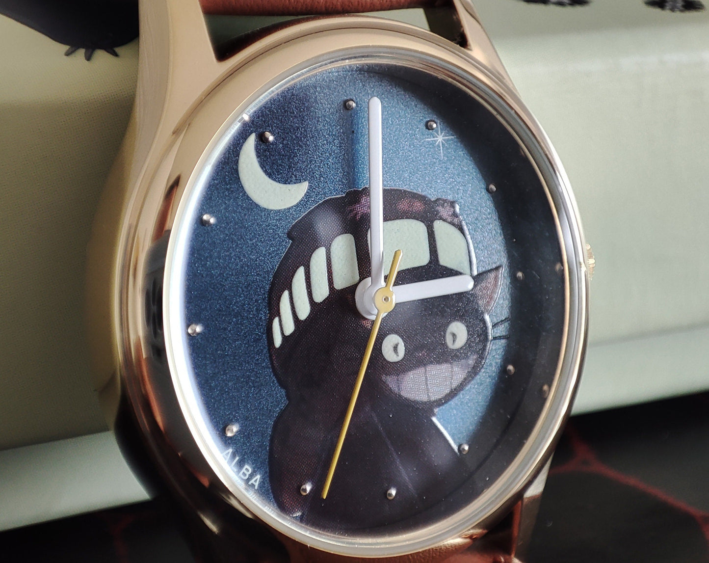 Original Ghibli Catbus Wrist Watch • My Neighbor Totoro Japanese Clock • Anime Watches for Men/Women • Water Resistant • Studio Ghibli Gift