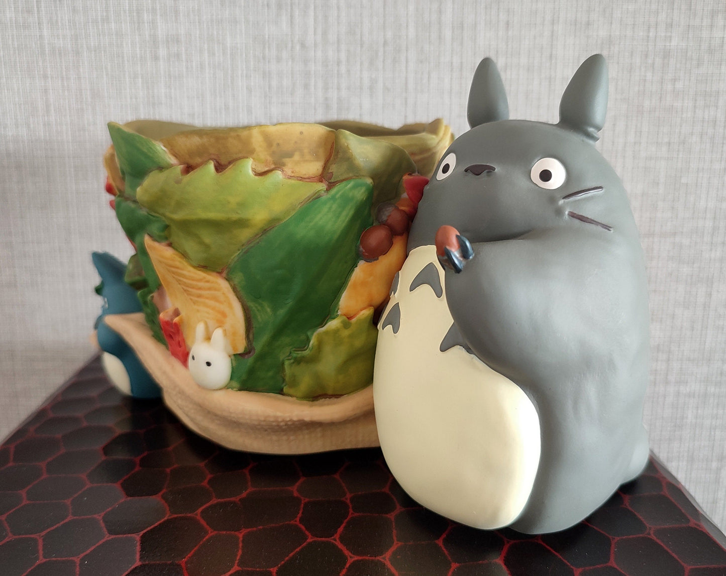 Original Studio Ghibli Totoro Planter Cover/Diorama • My Neighbor Totoro Pot/Vase/Holder/Replica/Home Interior Decor • Studio Ghibli Gift