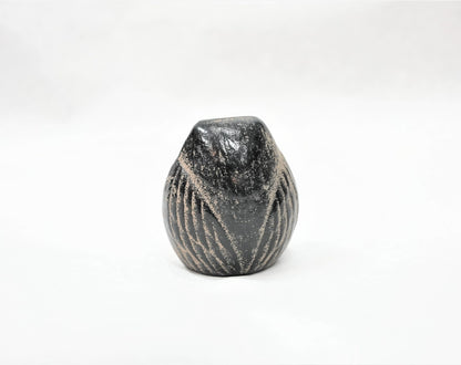 Authentic Japanese Cast Iron Paperweight • Owl Interior Decoration • Office Desk Figure • Asian Home Decor • Japanese Ironware Gift