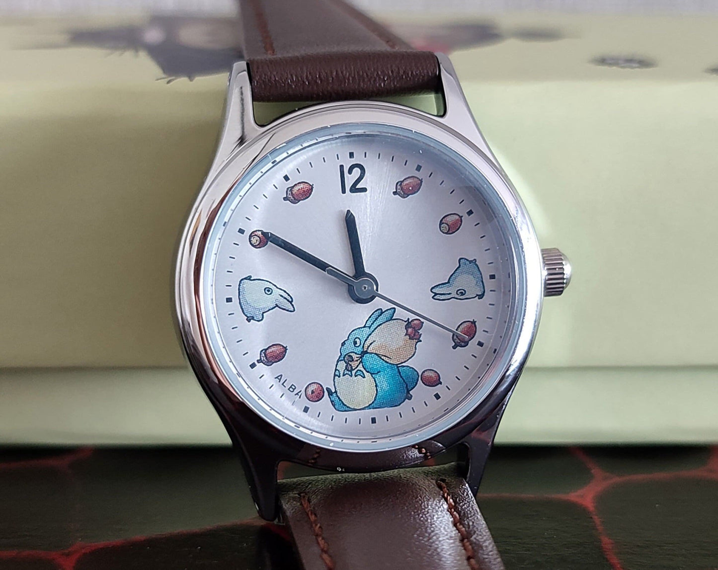 Original Ghibli Totoro Wrist Watch • My Neighbor Totoro Japanese Clock • Anime Watches for Girl/Women • Water Resistant • Studio Ghibli Gift