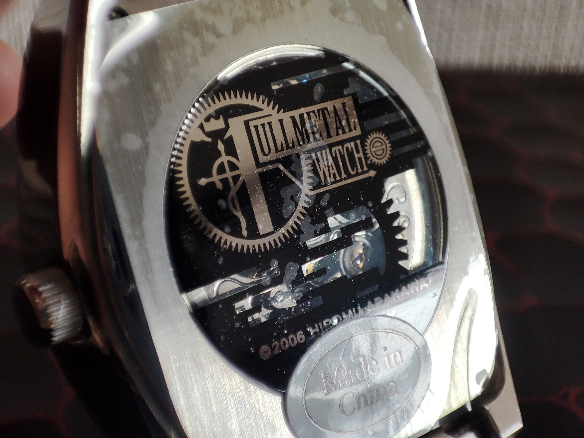 Orologio Fullmetal Alchemist Anime Pocket Watch Full Metal