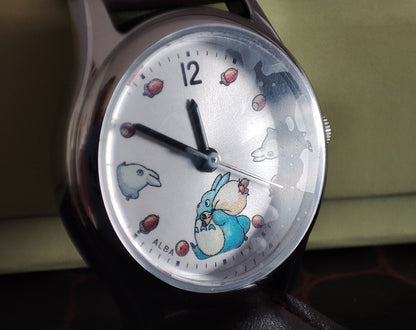 Original Ghibli Totoro Wrist Watch • My Neighbor Totoro Japanese Clock • Anime Watches for Girl/Women • Water Resistant • Studio Ghibli Gift