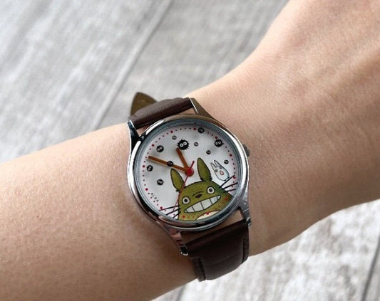 Original Ghibli Totoro Wrist Watch • My Neighbor Totoro Japanese Clock • Anime Watches for Men/Women • Water Resistant • Studio Ghibli Gift