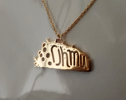 Original Ghibli Ohmu Brass Necklace • Nausicaa of the Valley of the Wind Jewelry/Pendant/Chain • King Bug • Anime Studio Ghibli Gift