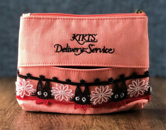 Original Ghibli Kiki Pouch/Clutch • Kikis Delivery Service Case/Cosmetic Bag/Wallet/Makeup Bag • Jiji Gigi Anime • Studio Ghibli Gift