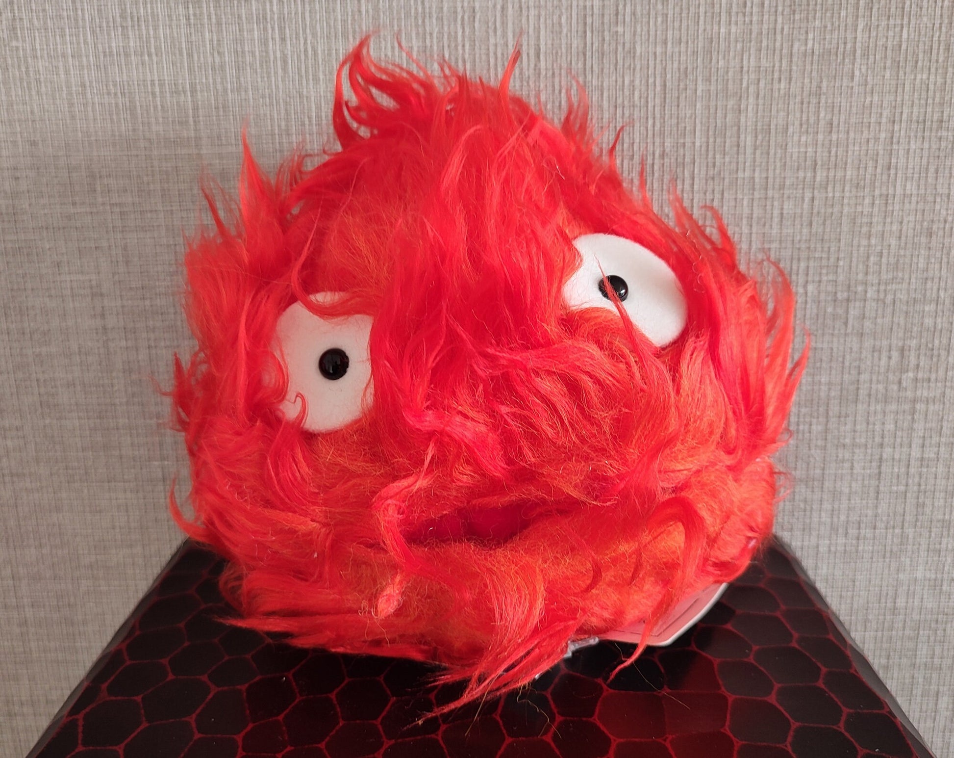 Original Ghibli Calcifer Plush Toy/Home Decor • Howls Moving Castle Stuffed Animal/Figure/Figurine/Replica • Anime Studio Ghibli Gift