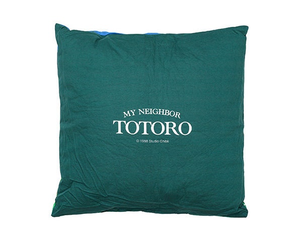 Original Ghibli Totoro Cotton Cushion • My Neighbor Totoro "Mei's House" Pillow/Interior Decor • Anime Studio Ghibli Gift