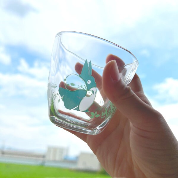 Original Ghibli Totoro, Ponyo Glass/Cup • My Neighbor Totoro, Ponyo on the Cliff Japanese Tableware/Glassware • Anime Studio Ghibli Gift